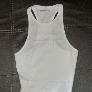 A&F white bodysuit